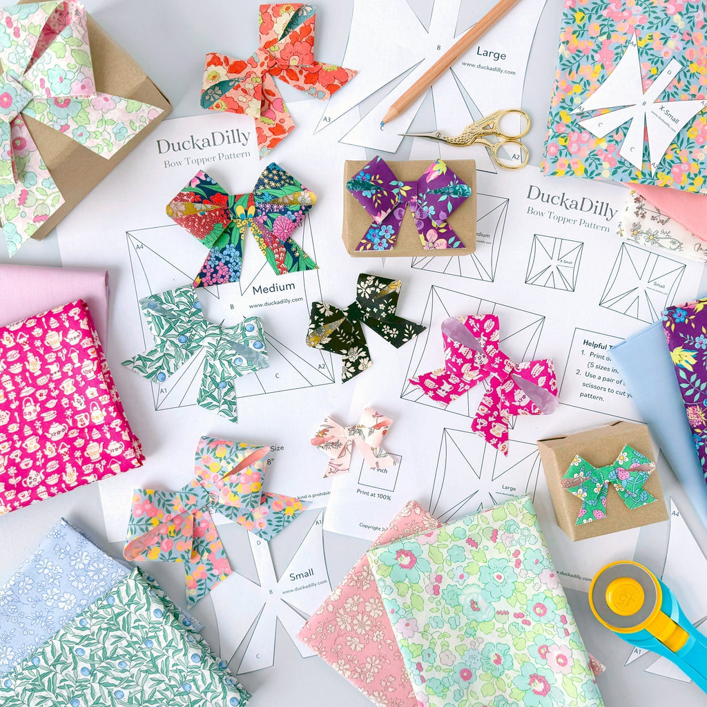 No Sew Project: Bow Toppers