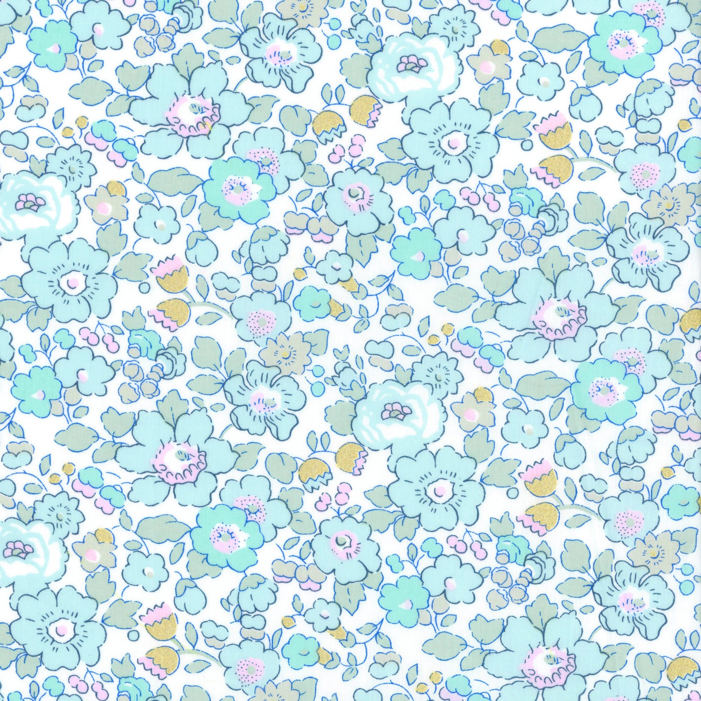 Betsy Metallic Turquoise 2025