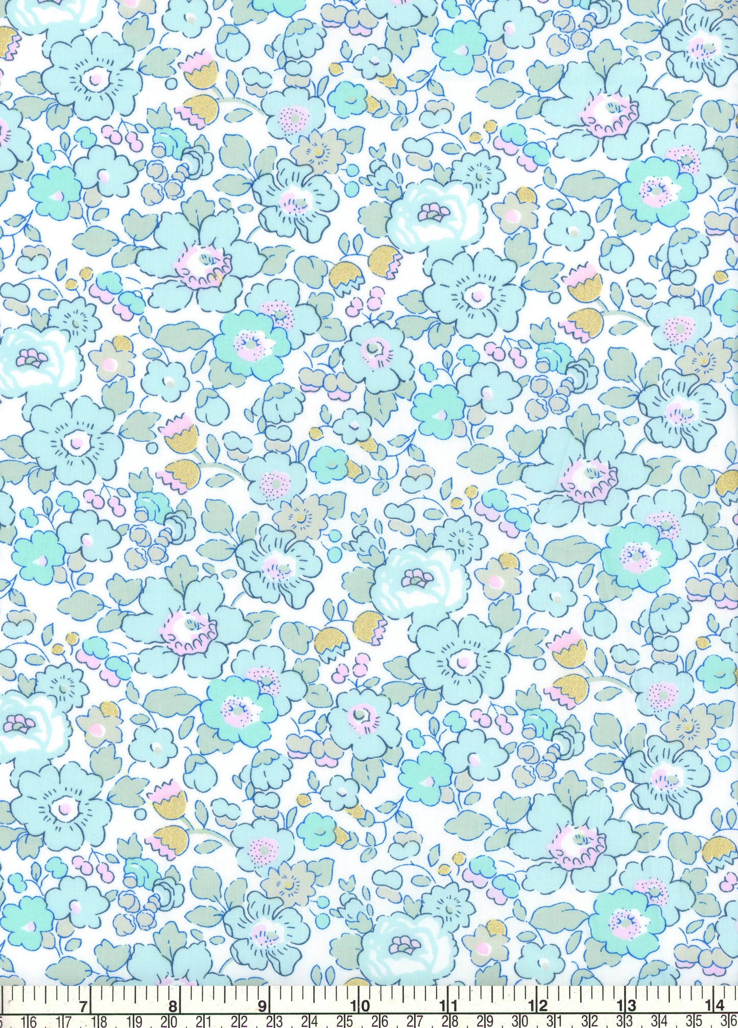Betsy Metallic Turquoise 2025