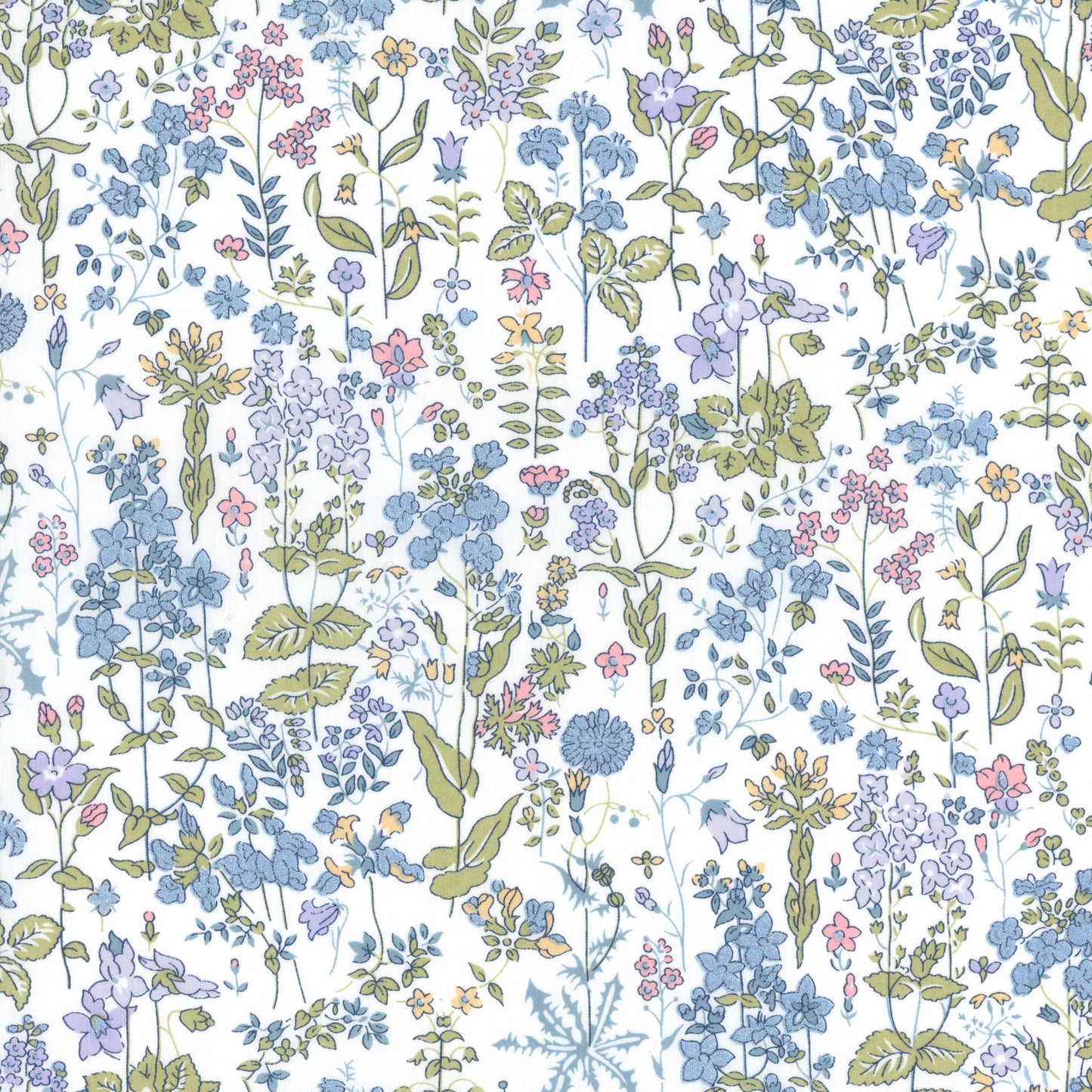 Field Flowers Metallic (B)