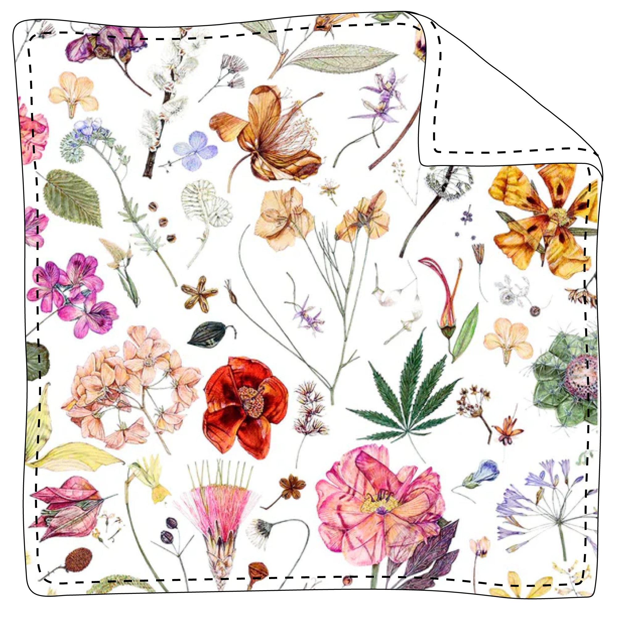 Floral Eve (A) Classic Napkin Kit