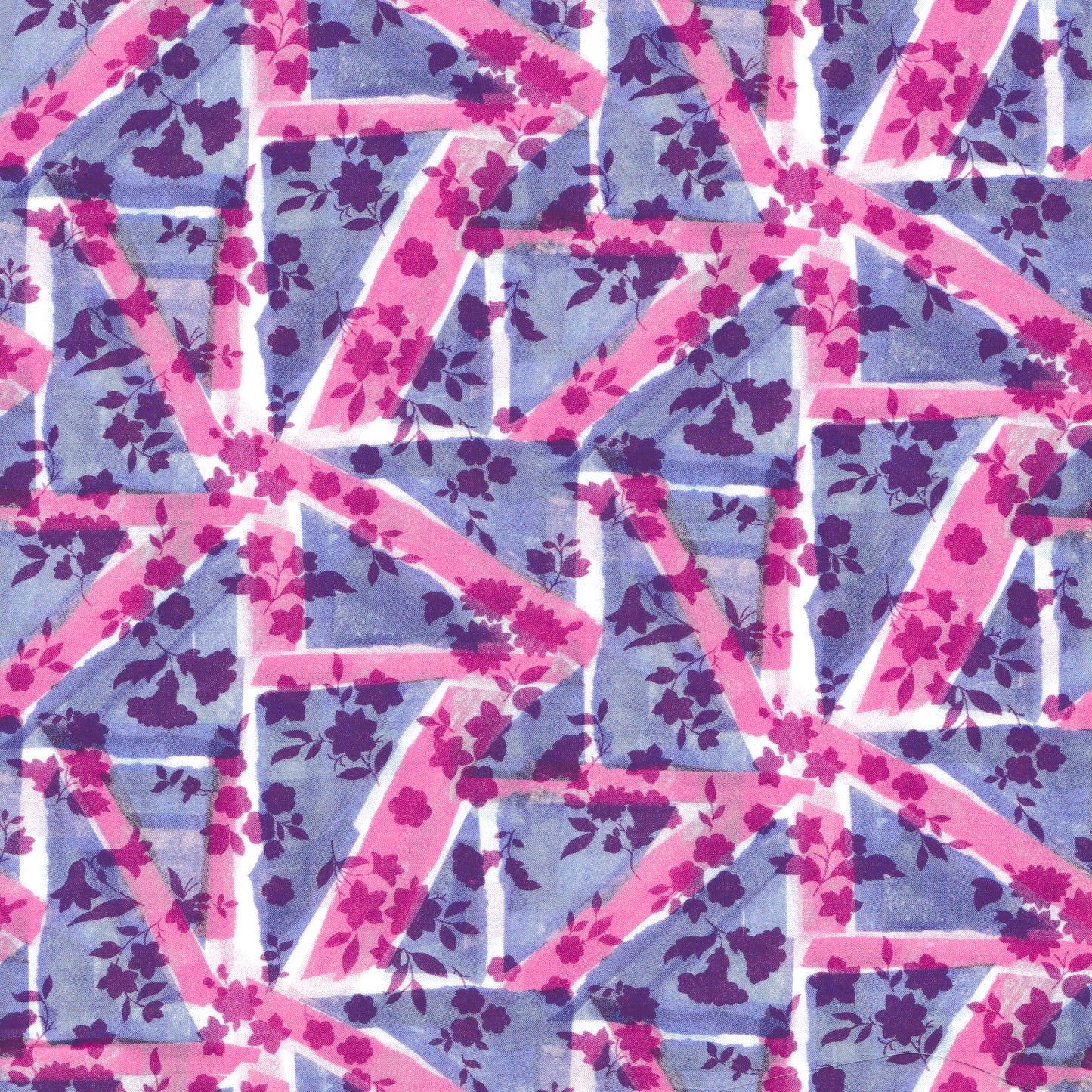 Organic Floral Flag (A)