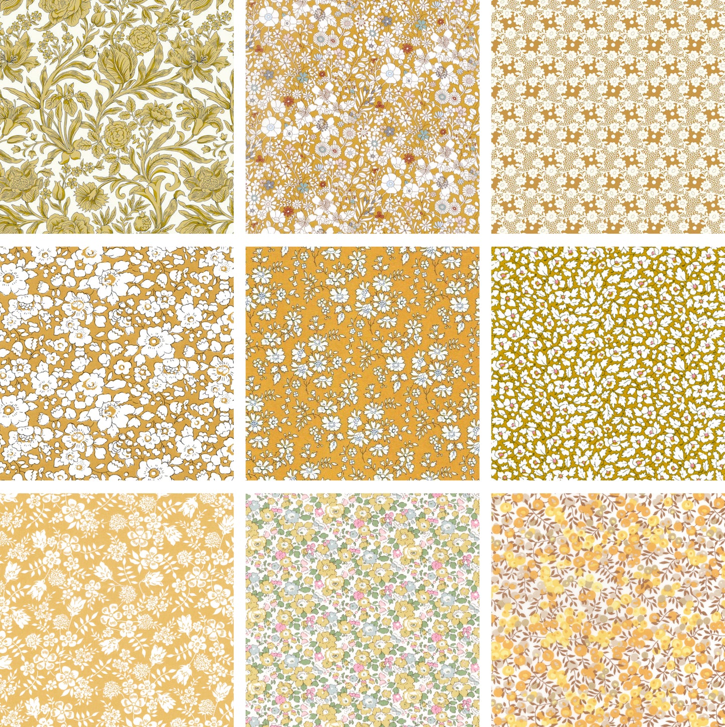Gold Charm Squares