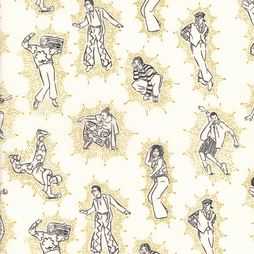 Hip Hop Jazz (A), 2 yards 9" REMNANT #859
