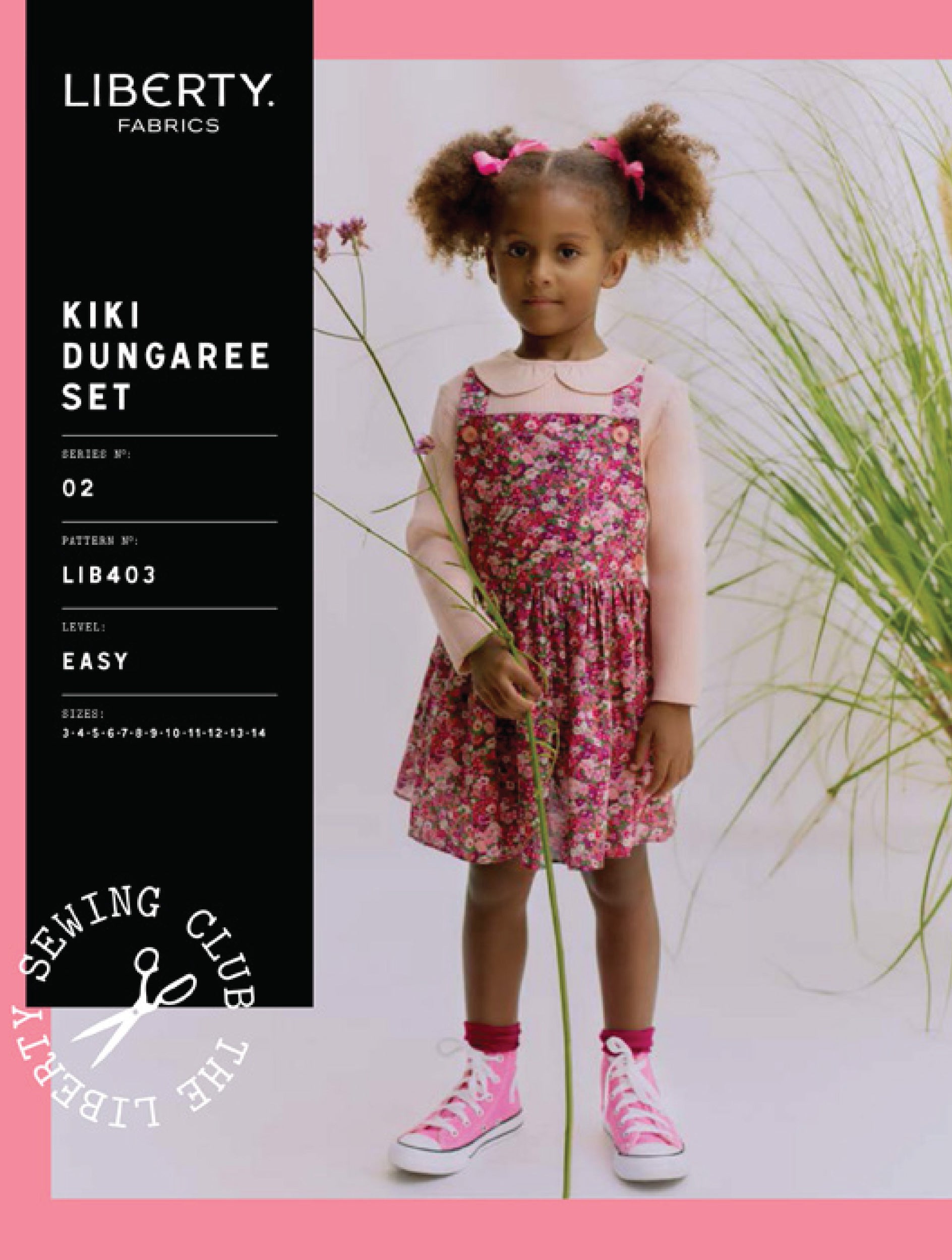 Kiki Dungaree Set Pattern