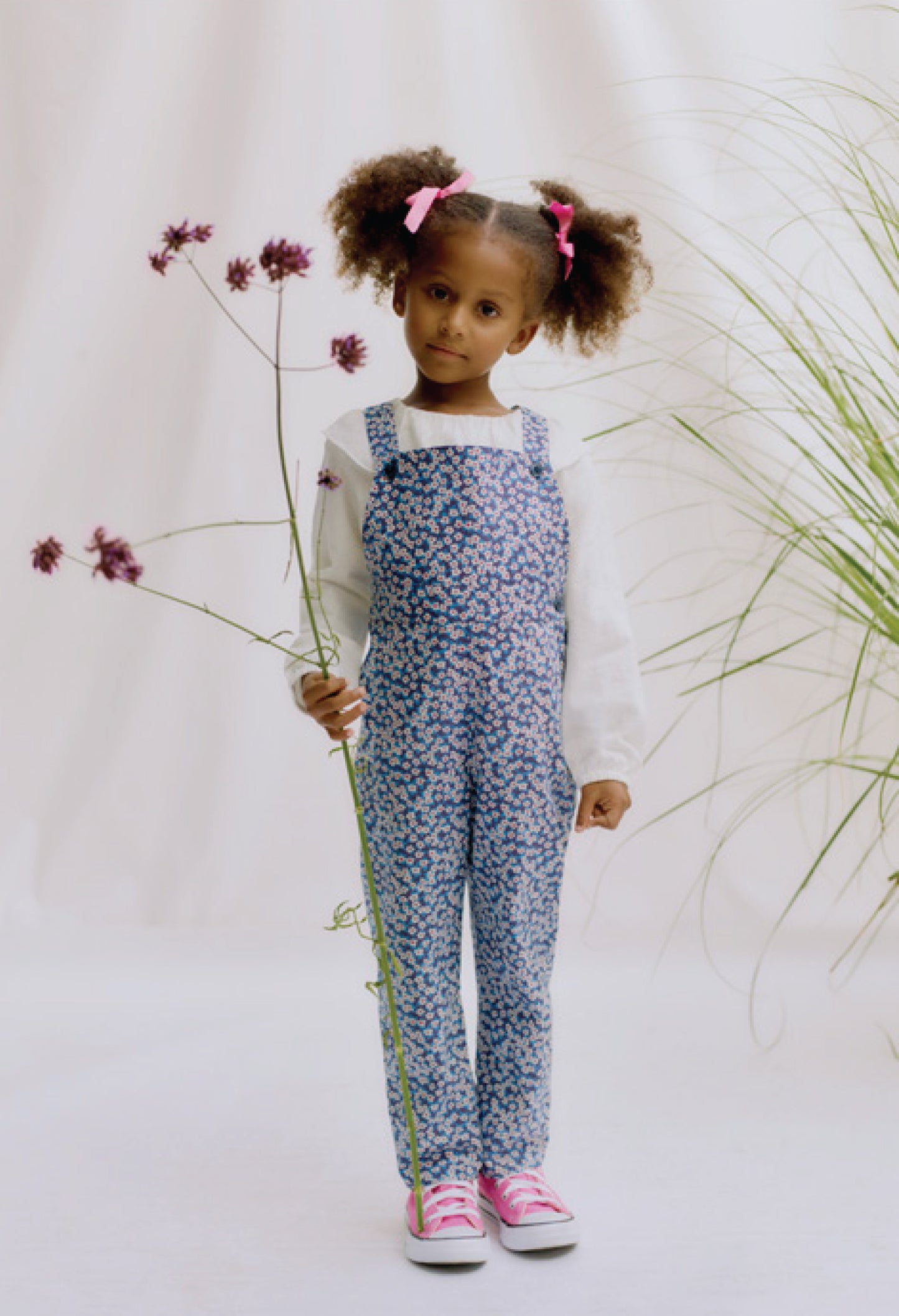 Kiki Dungaree Set Pattern