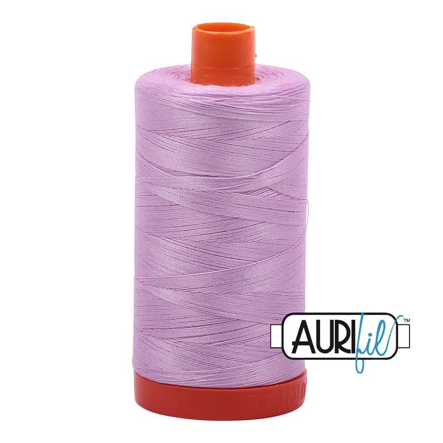 50wt Aurifil Light Orchid 100% Cotton Mako Thread #MK50-2515