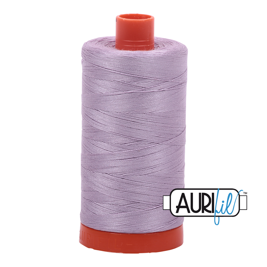 50wt Aurifil Lilac 100% Cotton Mako Thread #MK50-2562