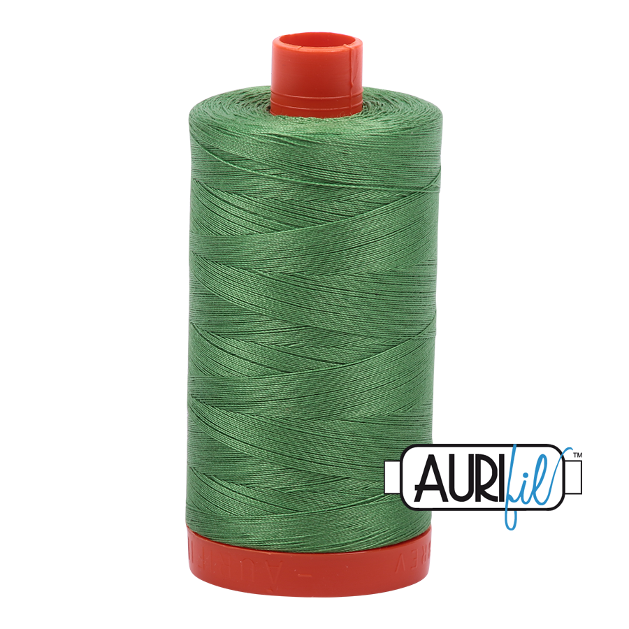 50wt Aurifil Green Yellow 100% Cotton Mako Thread #MK50-2884