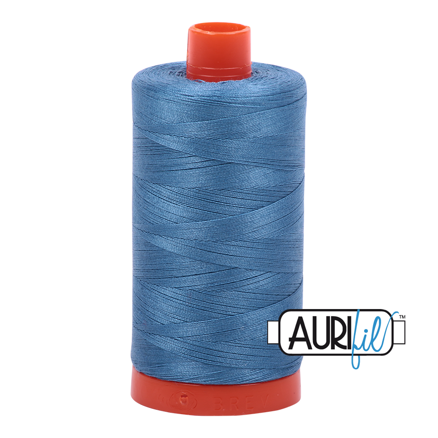 50wt Aurifil Wedgewood 100% Cotton Mako Thread #MK50-4140