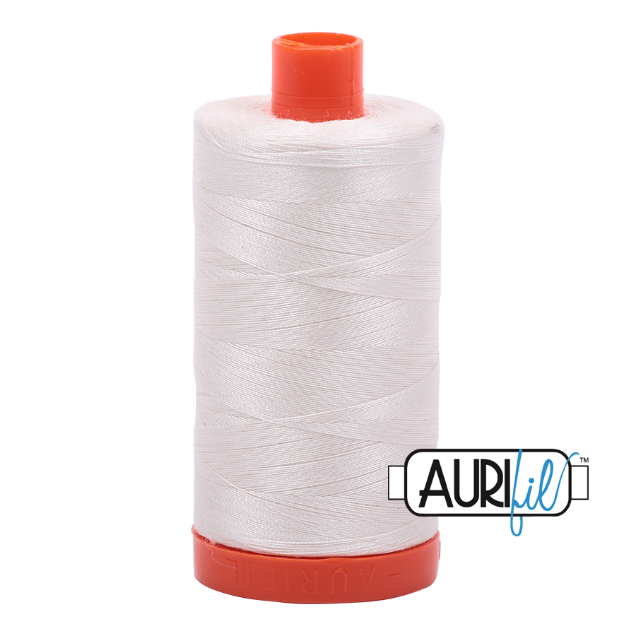50wt Aurifil Sea Biscuit 100% Cotton Mako Thread #MK50-6722