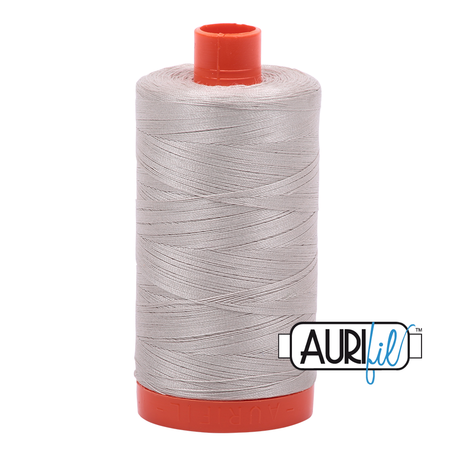 50wt Aurifil Moondust 100% Cotton Mako Thread #MK50-6725