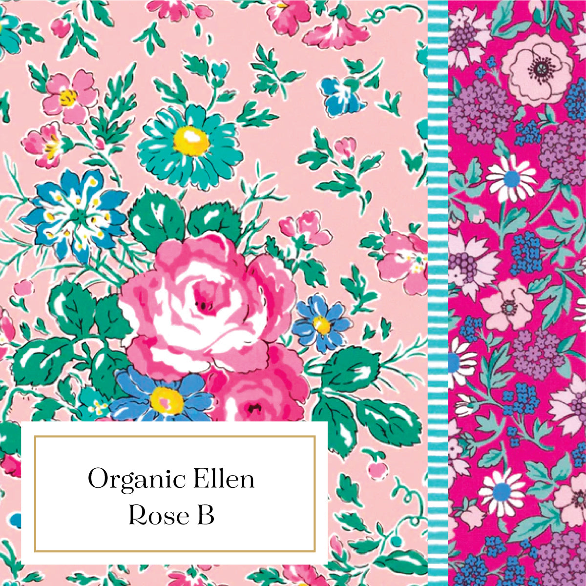 The Luna Pillowcase - Organic Ellen Rose B