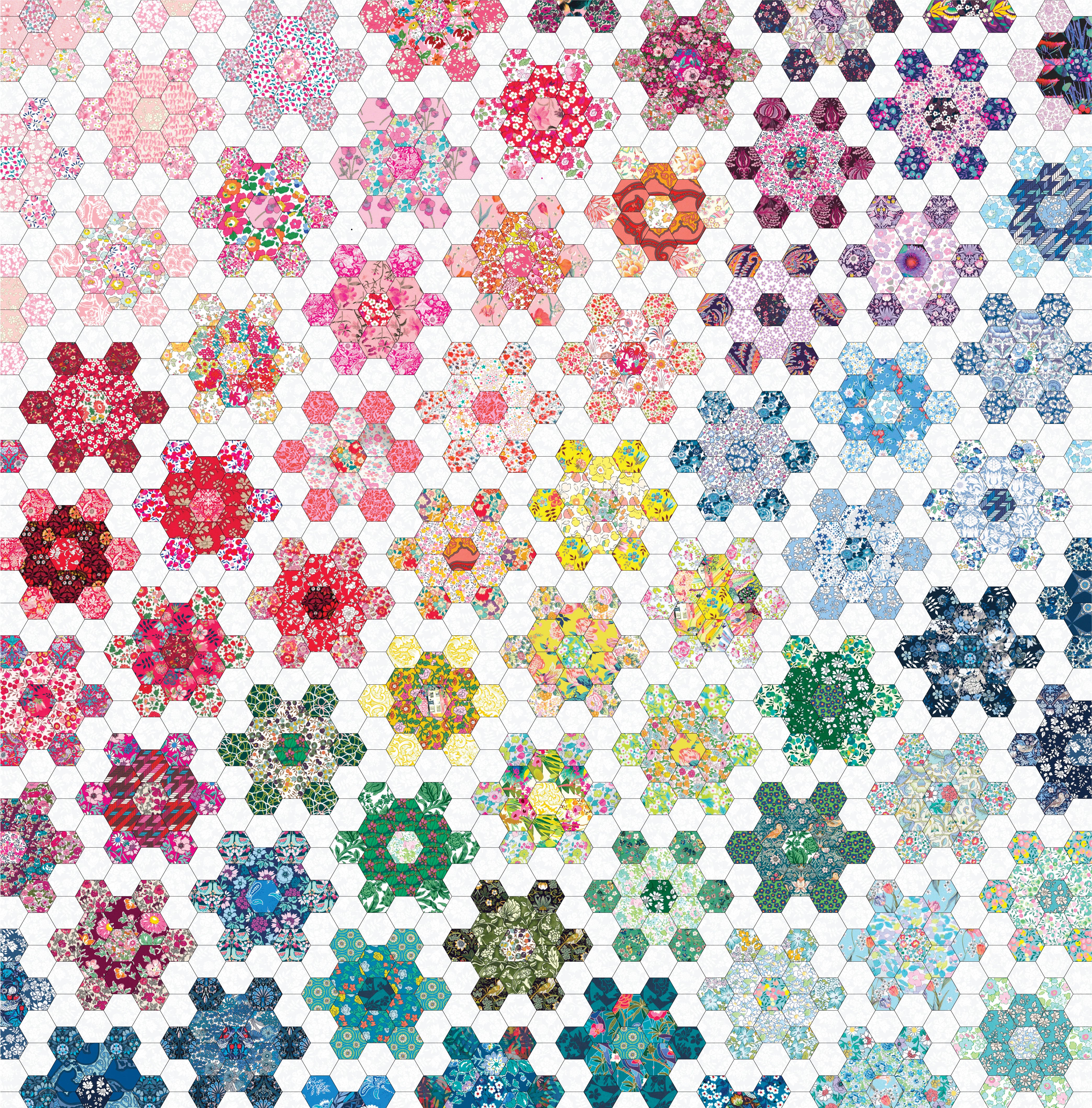Pecolla BOM 2023 - Throw Quilt