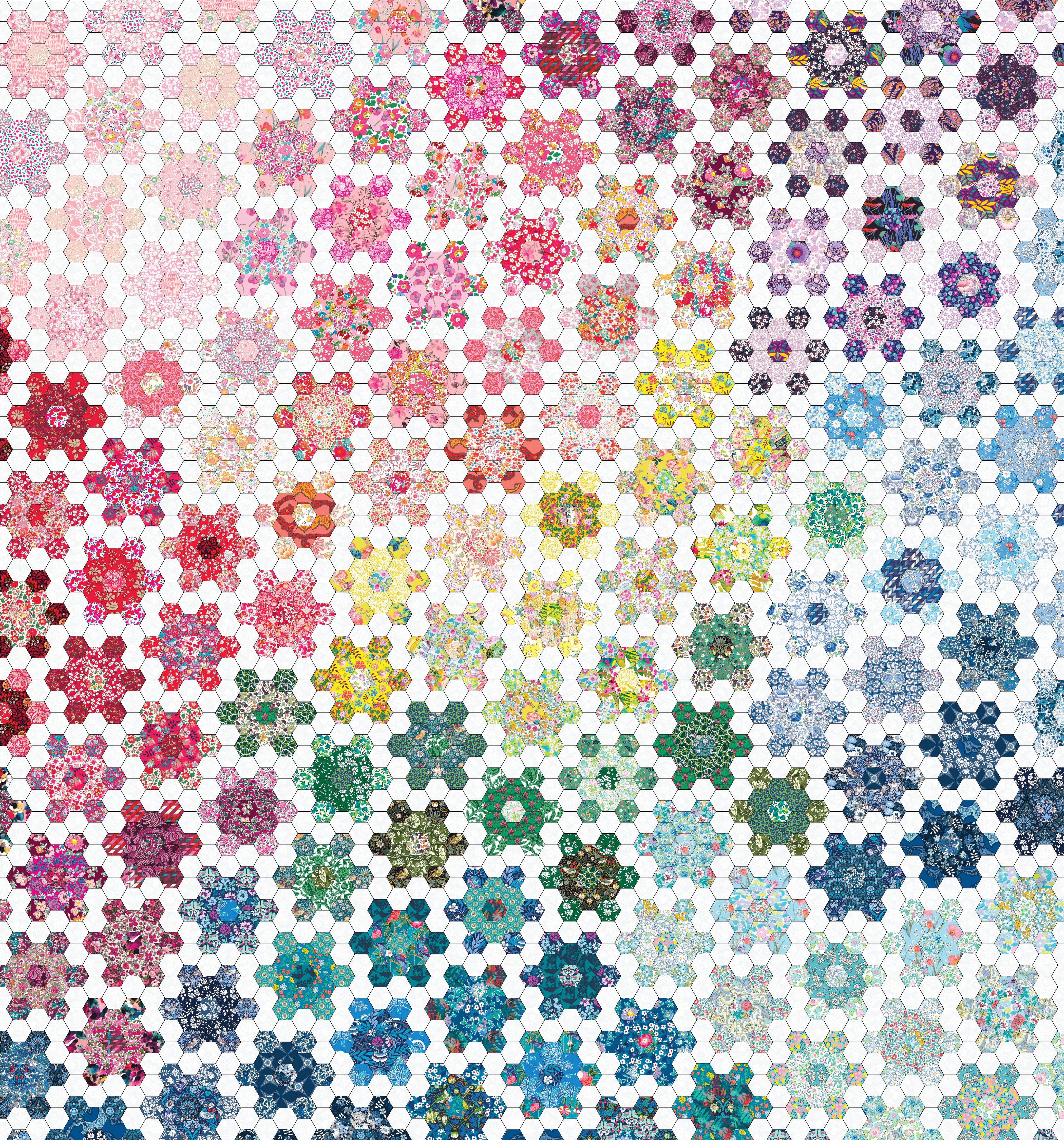 Pecolla BOM 2023 - Queen Quilt