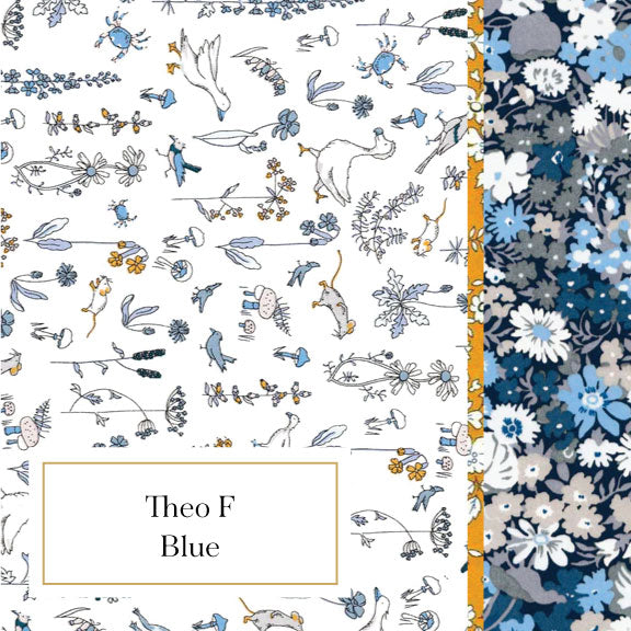 The Luna Pillowcase - Theo F Blue
