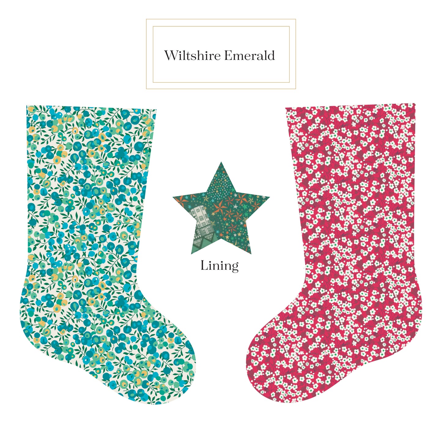 Jingle Stocking - Wiltshire Emerald