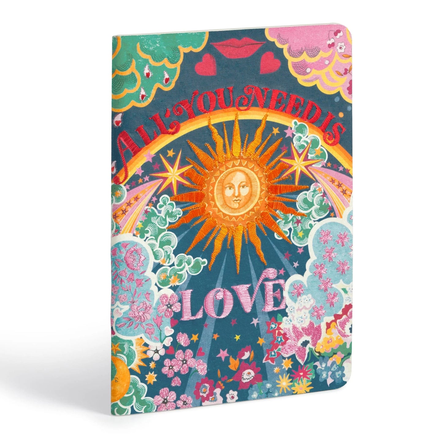 Love Embroidered Journal