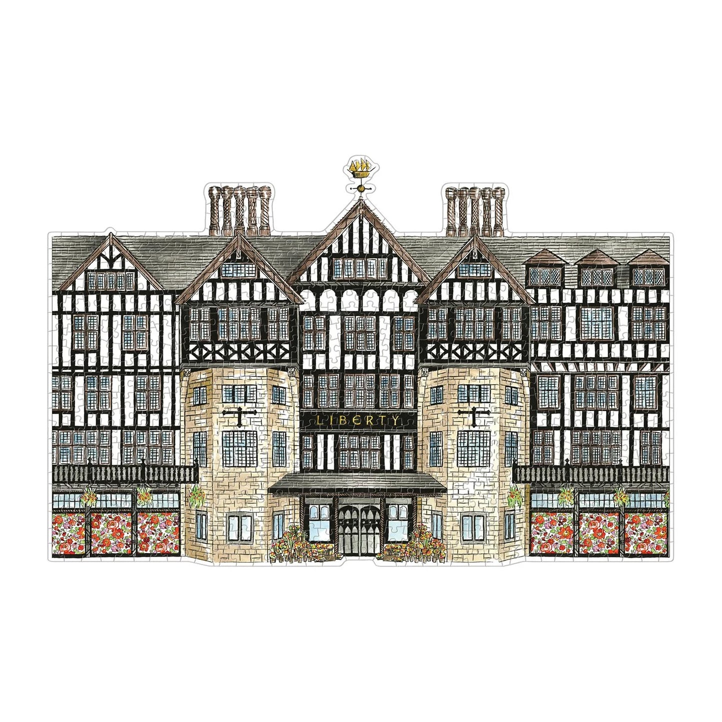 750-Piece Shaped Puzzle - Liberty Store
