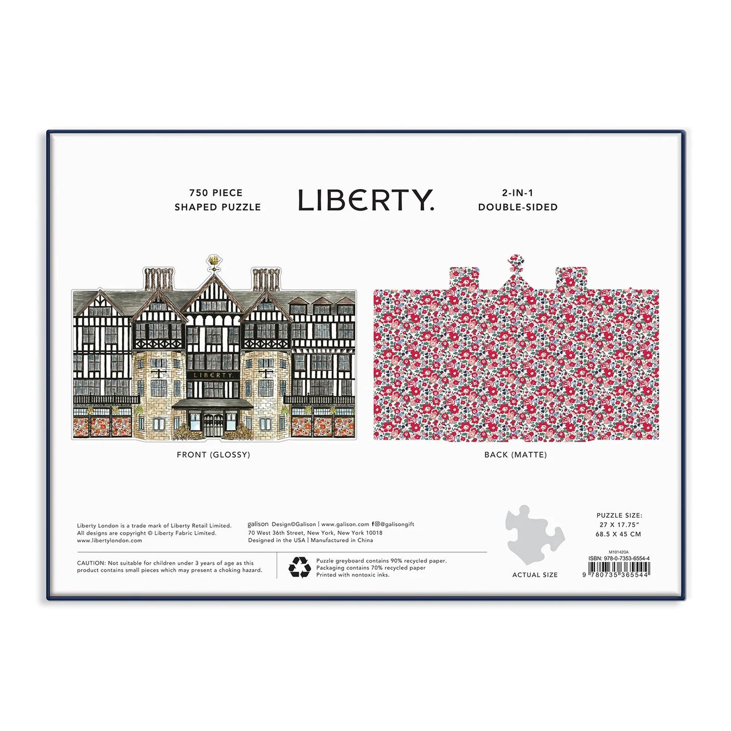 750-Piece Shaped Puzzle - Liberty Store