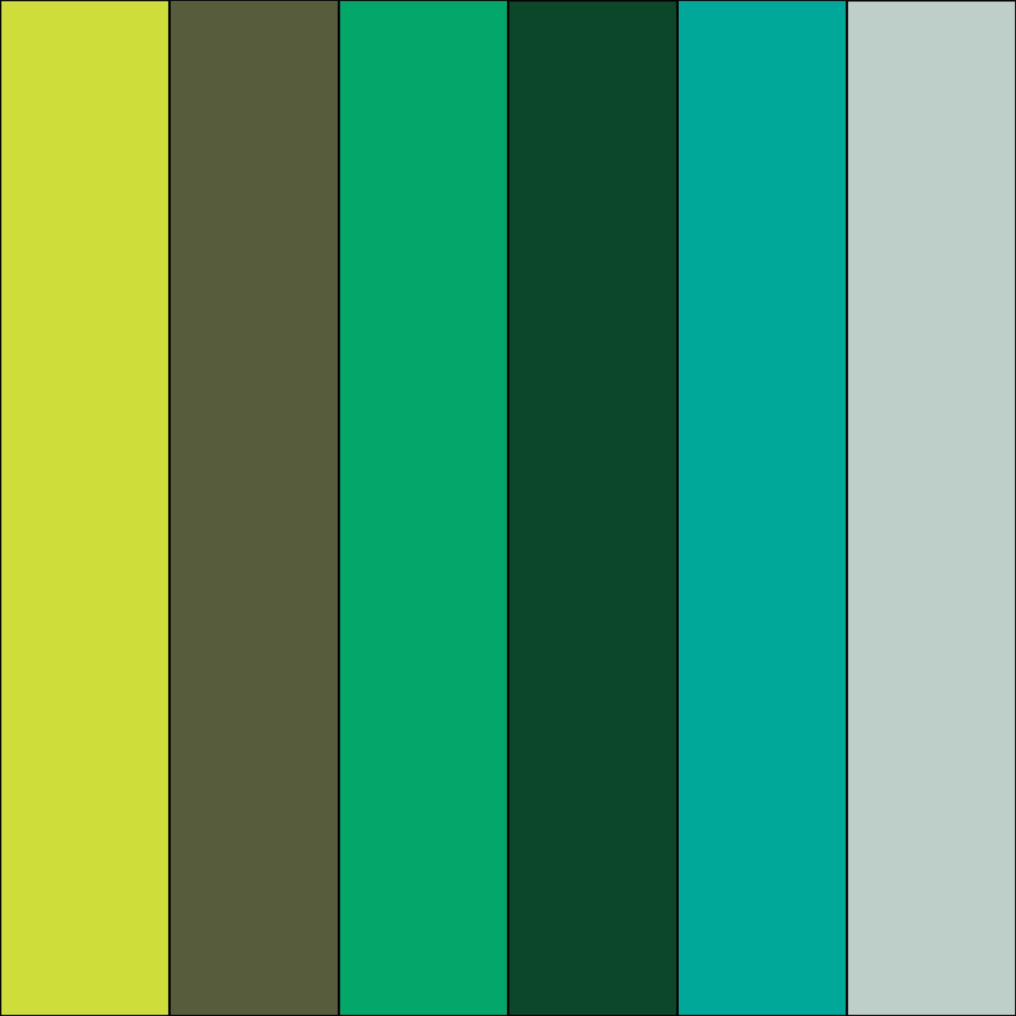 Shades of Green Solid Bundle