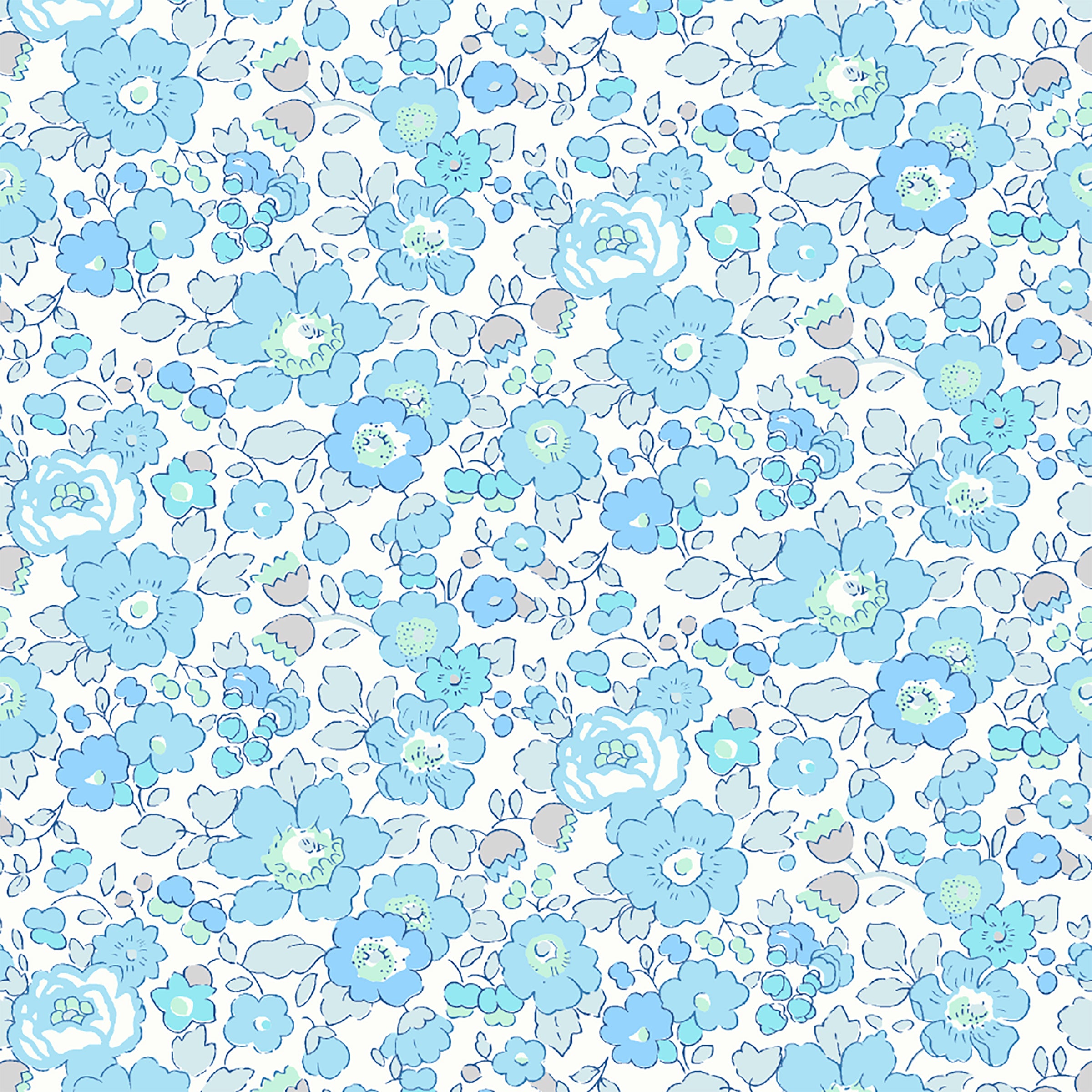 Betsy Metallic Blue
