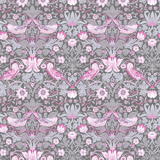 Strawberry Thief Metallic Sterling