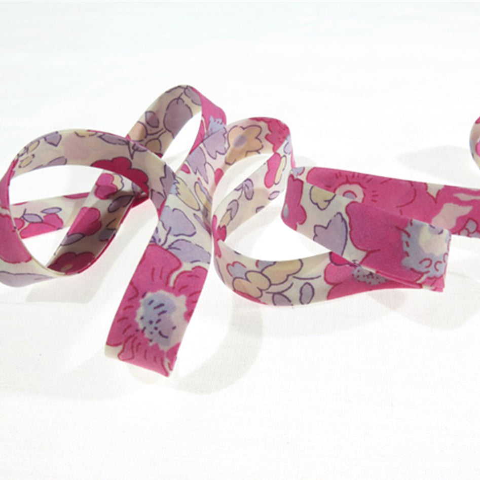 Bias Tape: Betsy Bougainvillea