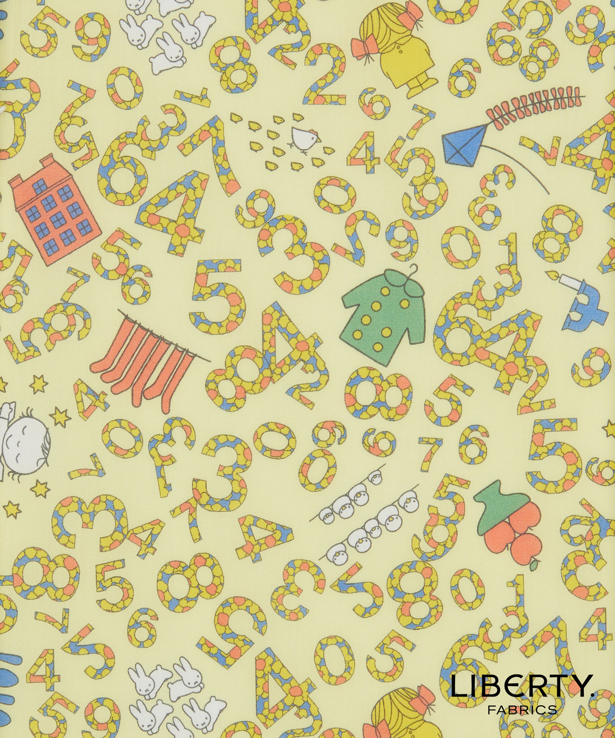 Counting (B) - 43" width Tana Lawn®