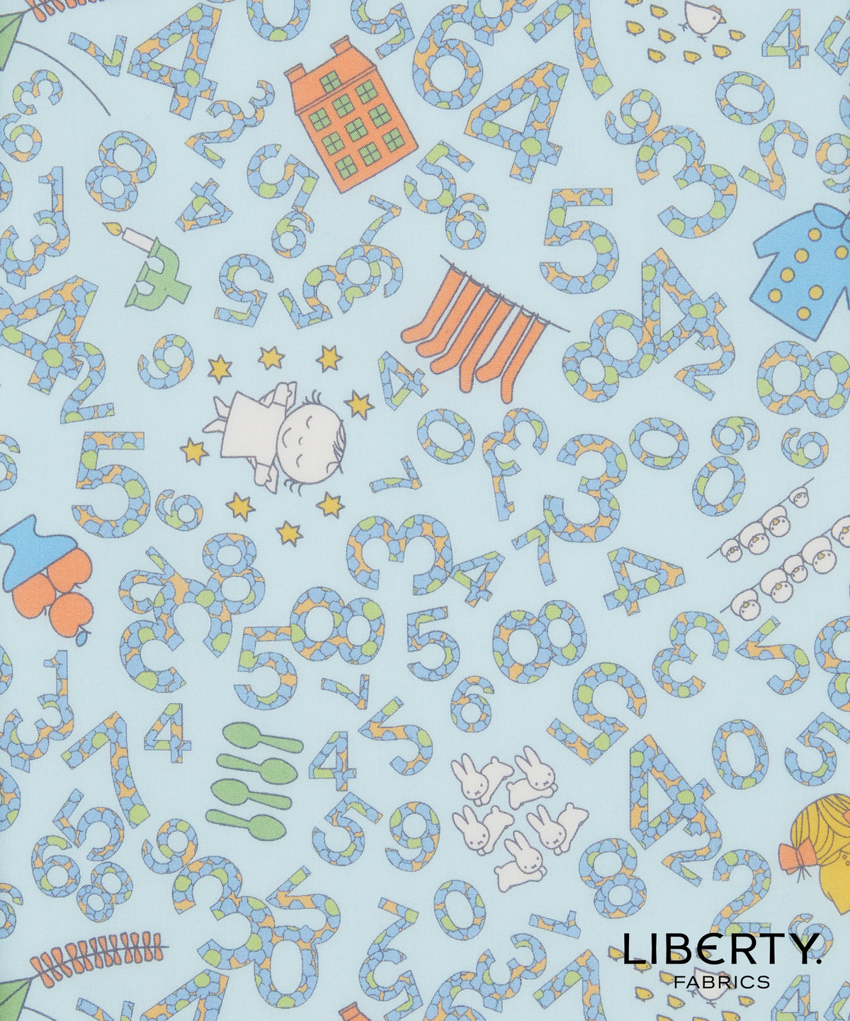 Counting (D) - 43" width Tana Lawn®