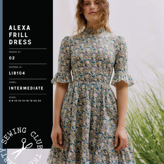 Alexa Frill Dress Pattern