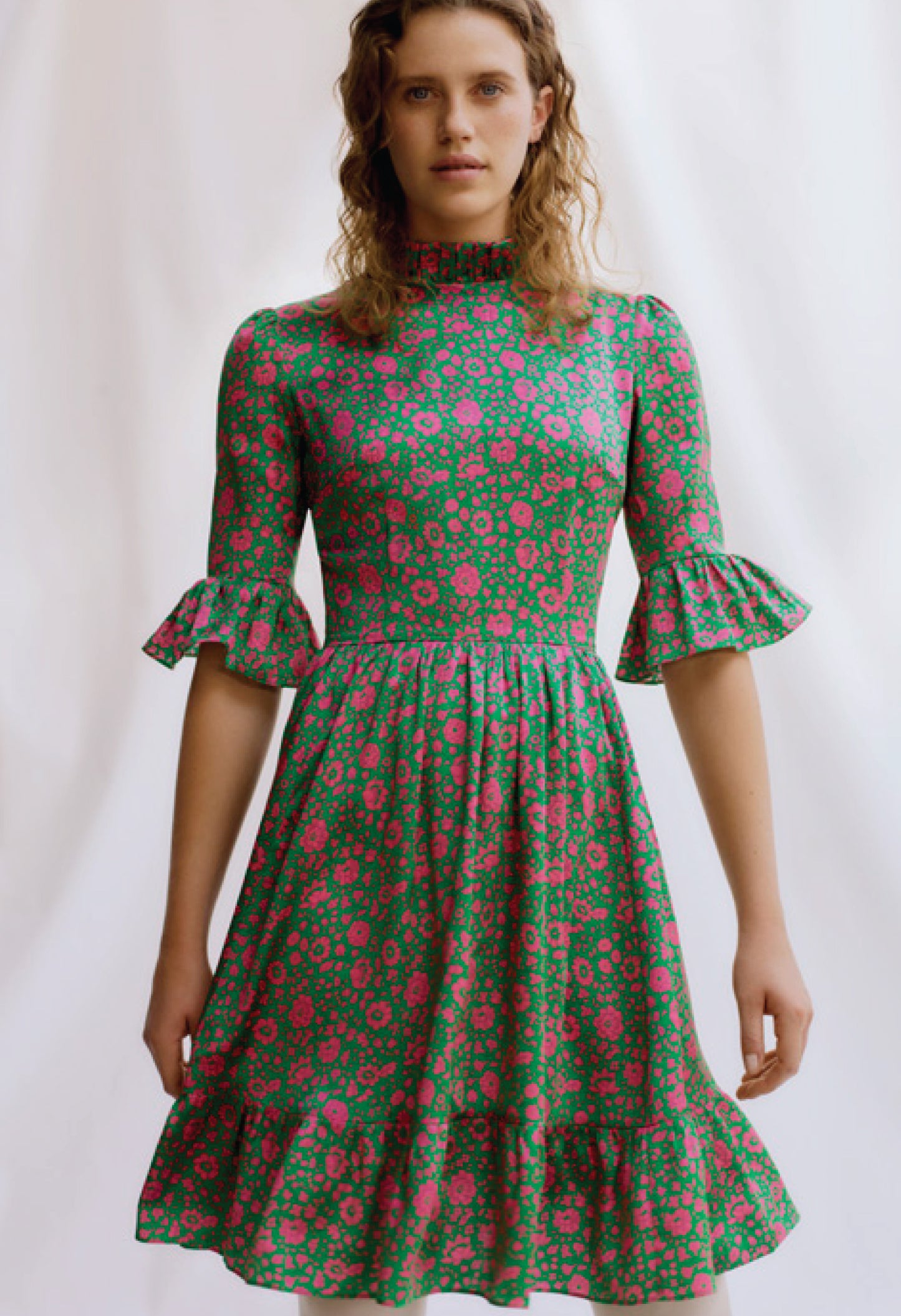 Alexa Frill Dress Pattern