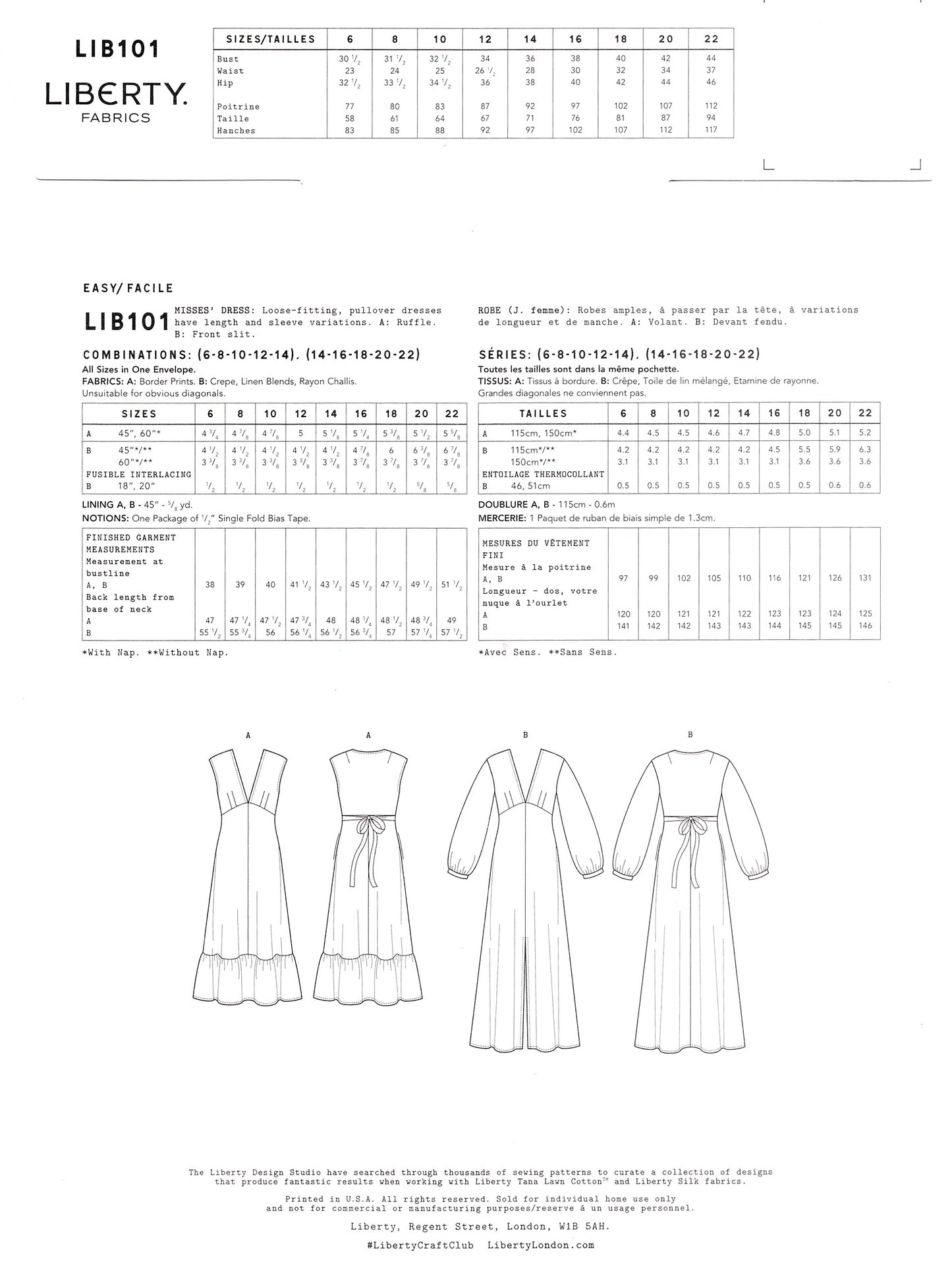 Beatrix Maxi Dress Pattern