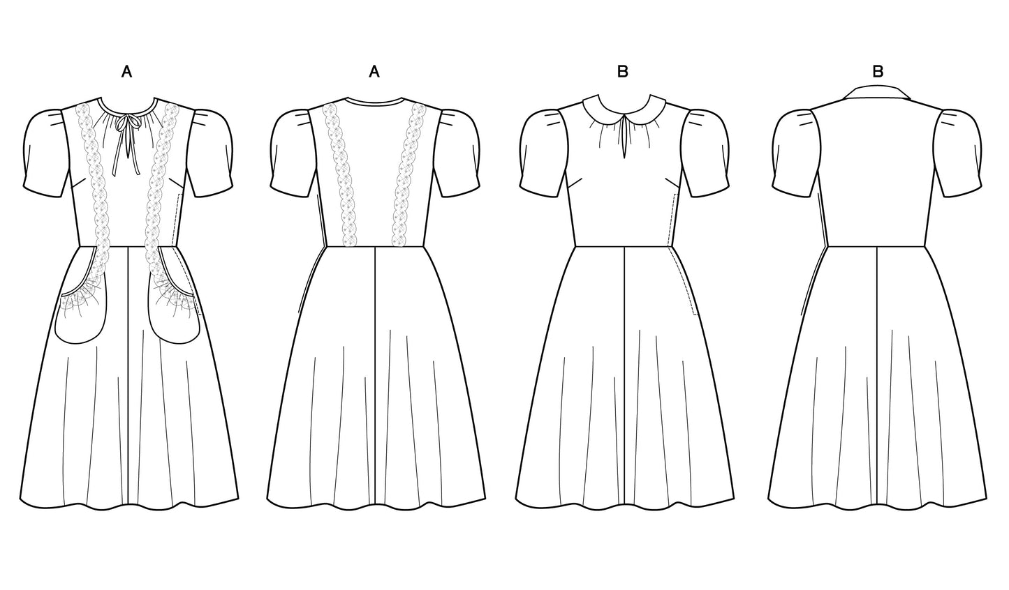Bella Tea Dress Pattern