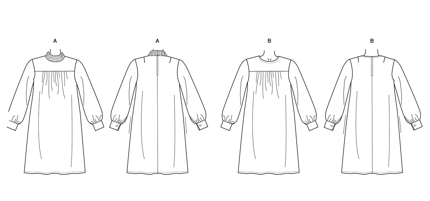 Bertie Shift Dress Pattern