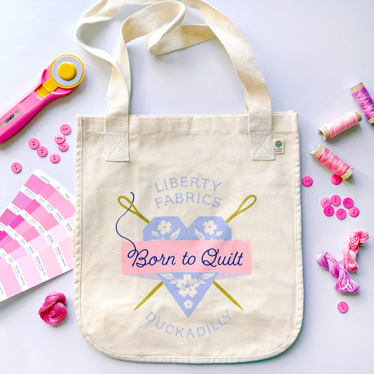 Born To Quilt Tote