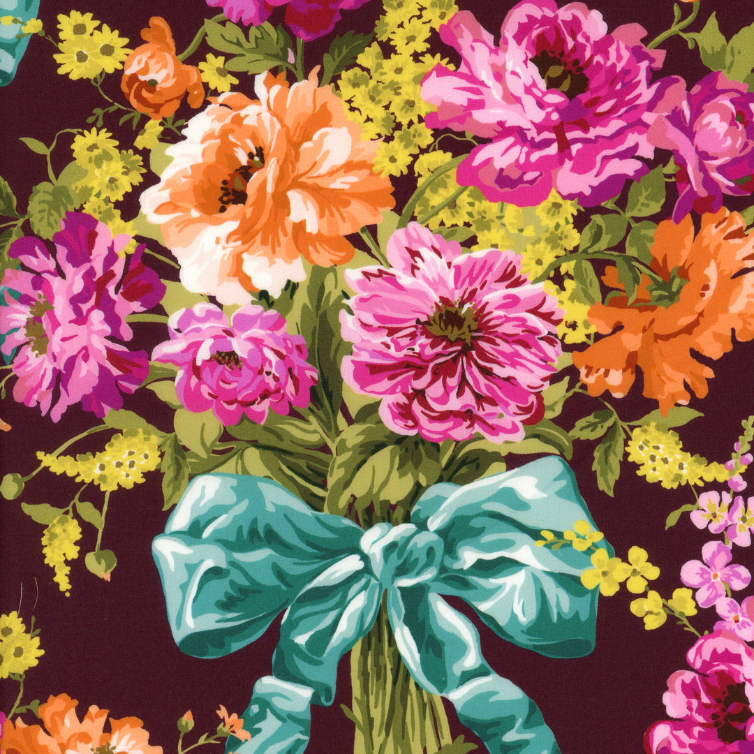 Bow Bouquet 2026 (E), 1 yard 23" REMNANT #1344