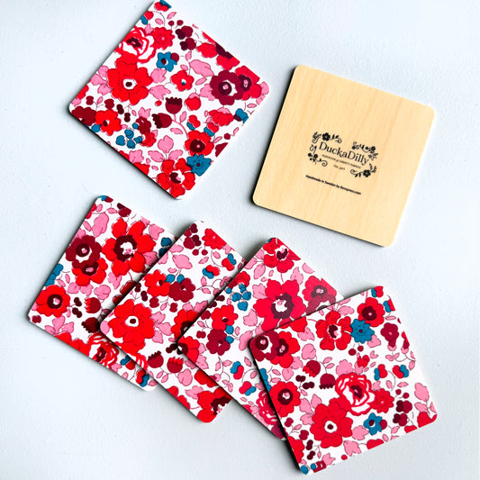 Birch Coaster Set - Betsy Cerise