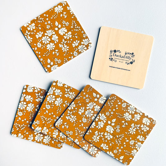 Birch Coaster Set - Capel (G)