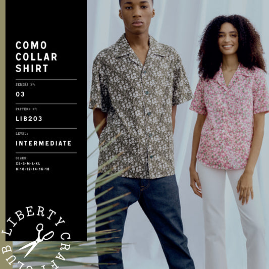 Como Collar Shirt Pattern