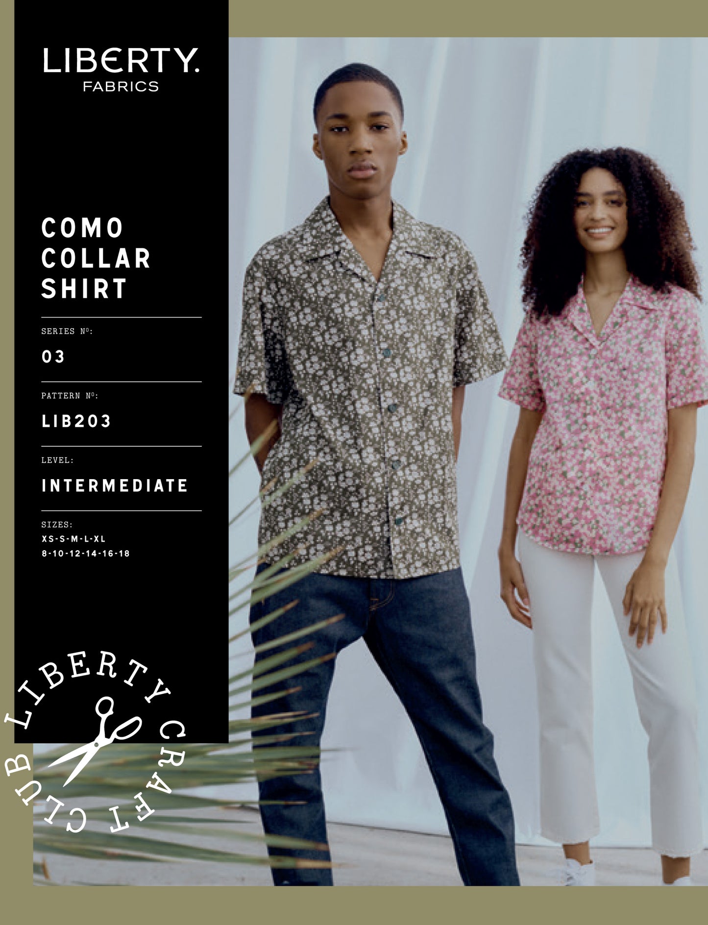 Como Collar Shirt Pattern