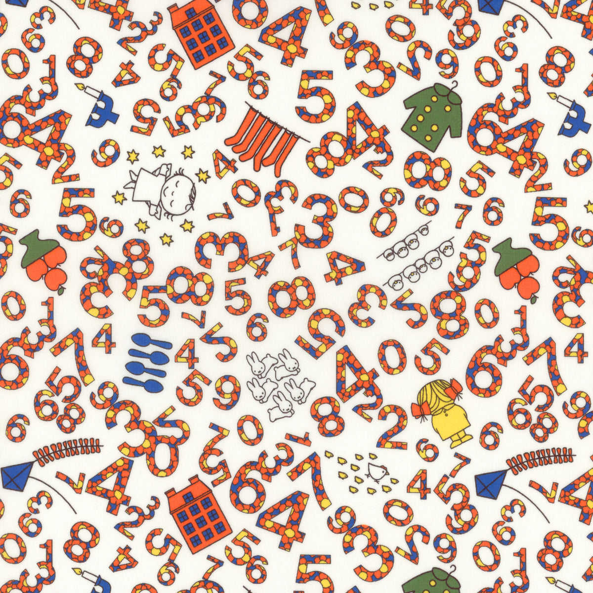 Counting (A) - 43" width Tana Lawn®