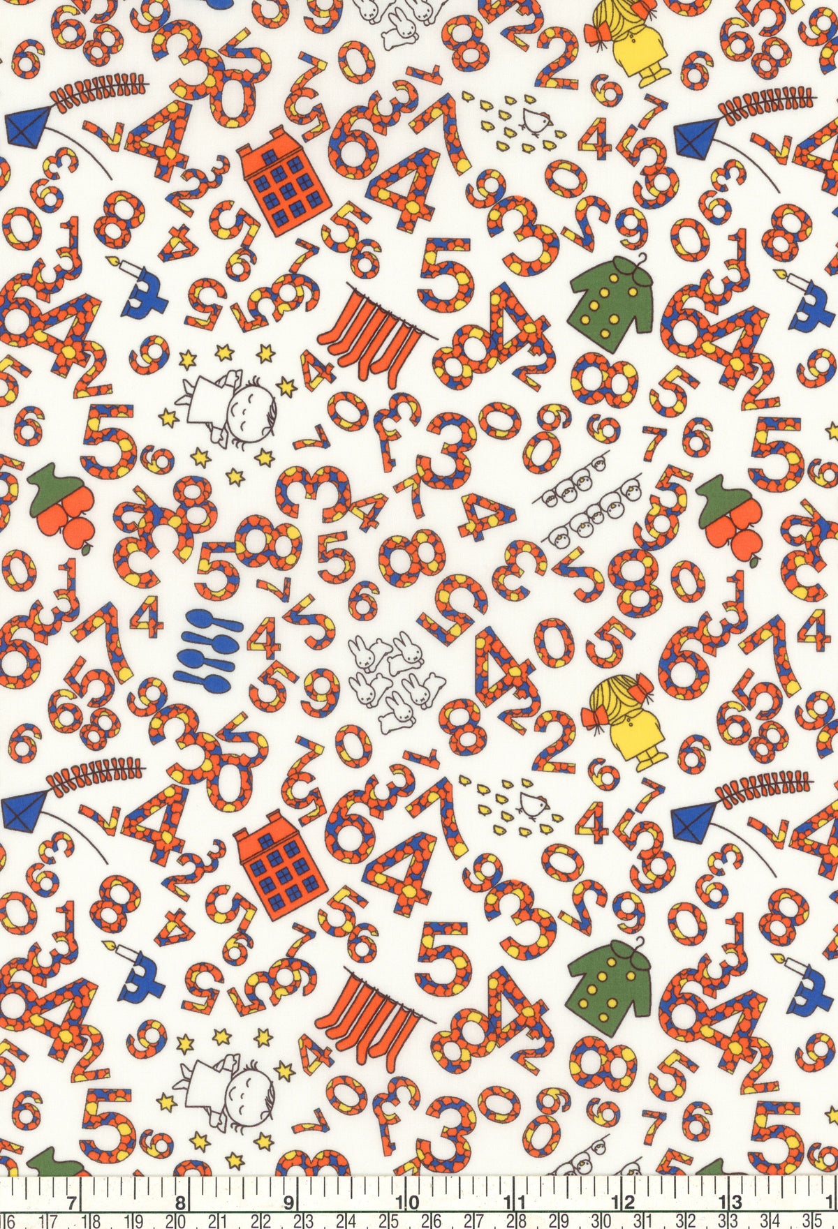 Counting (A) - 43" width Tana Lawn®