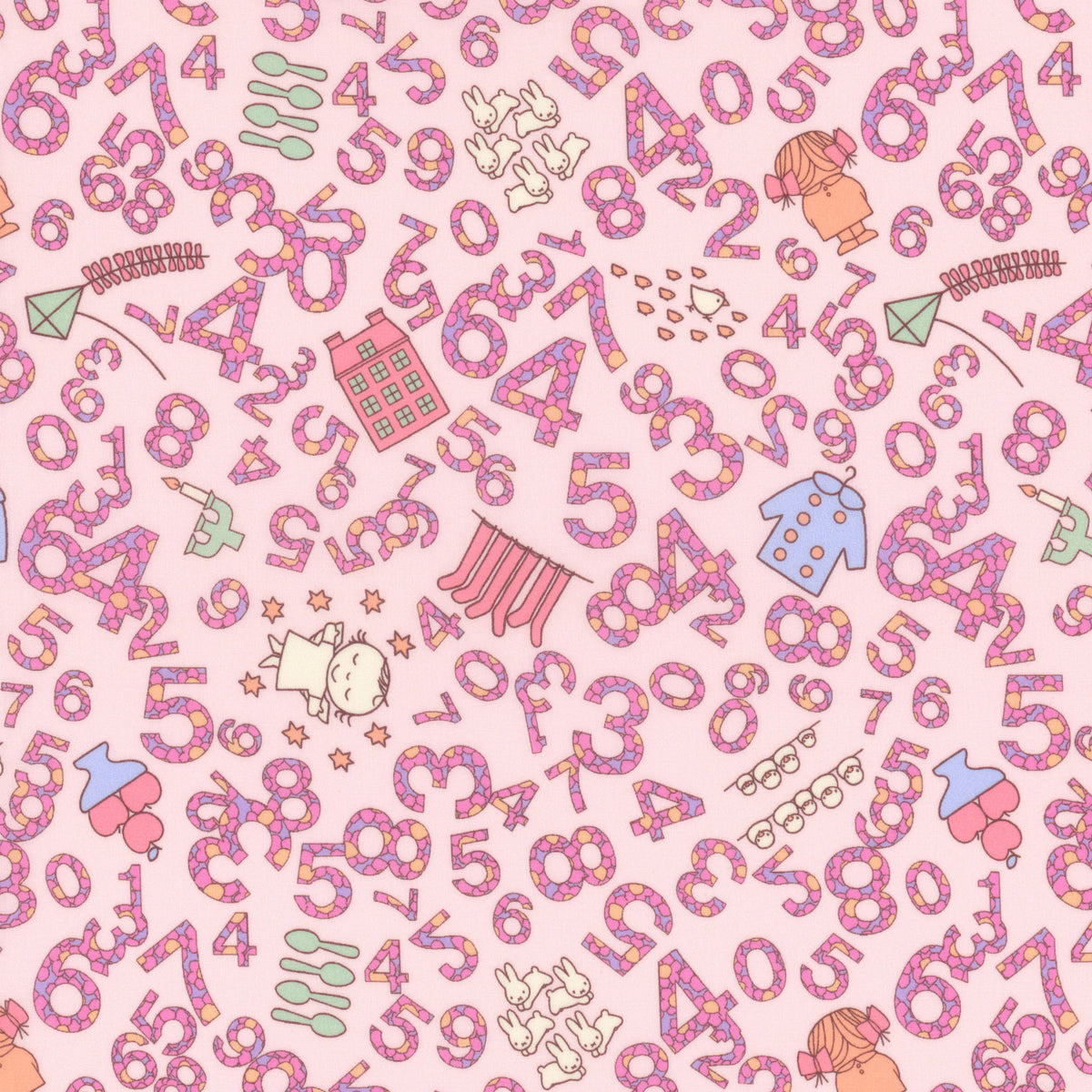 Counting (C) - 43" width Tana Lawn®