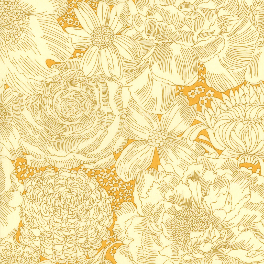 English Bloom (C), 4 yards 21" REMNANT #100