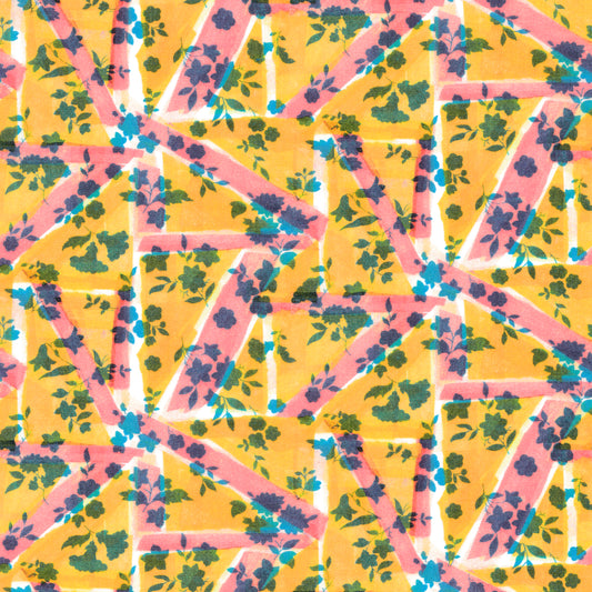 Organic Floral Flag (C)