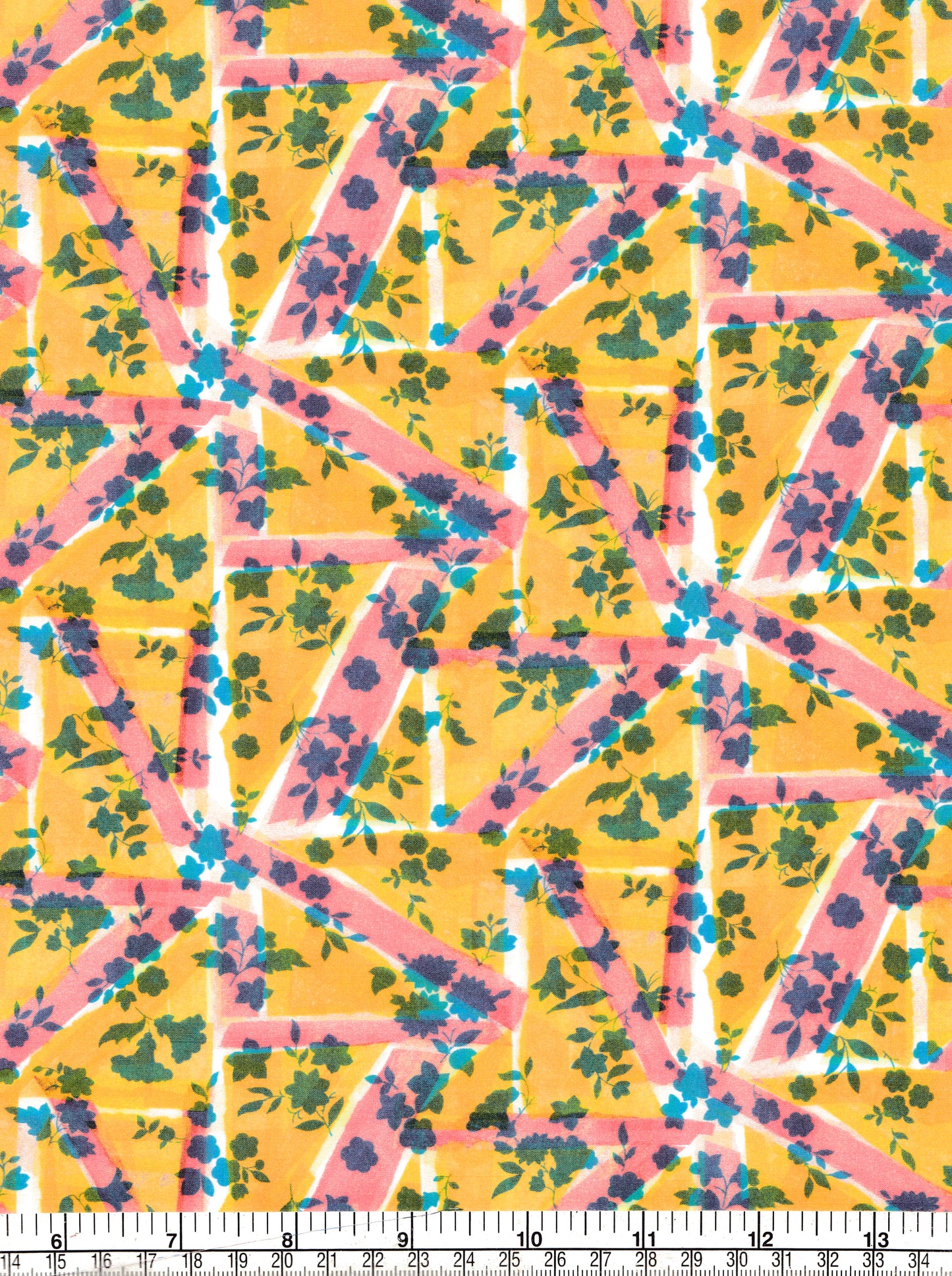 Organic Floral Flag (C)