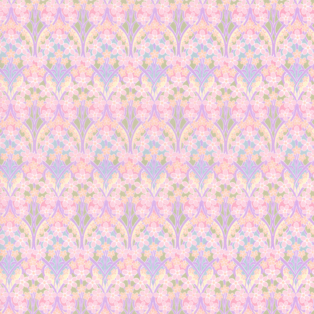 Iona Flower (B), 3 yards 21" REMNANT #2597