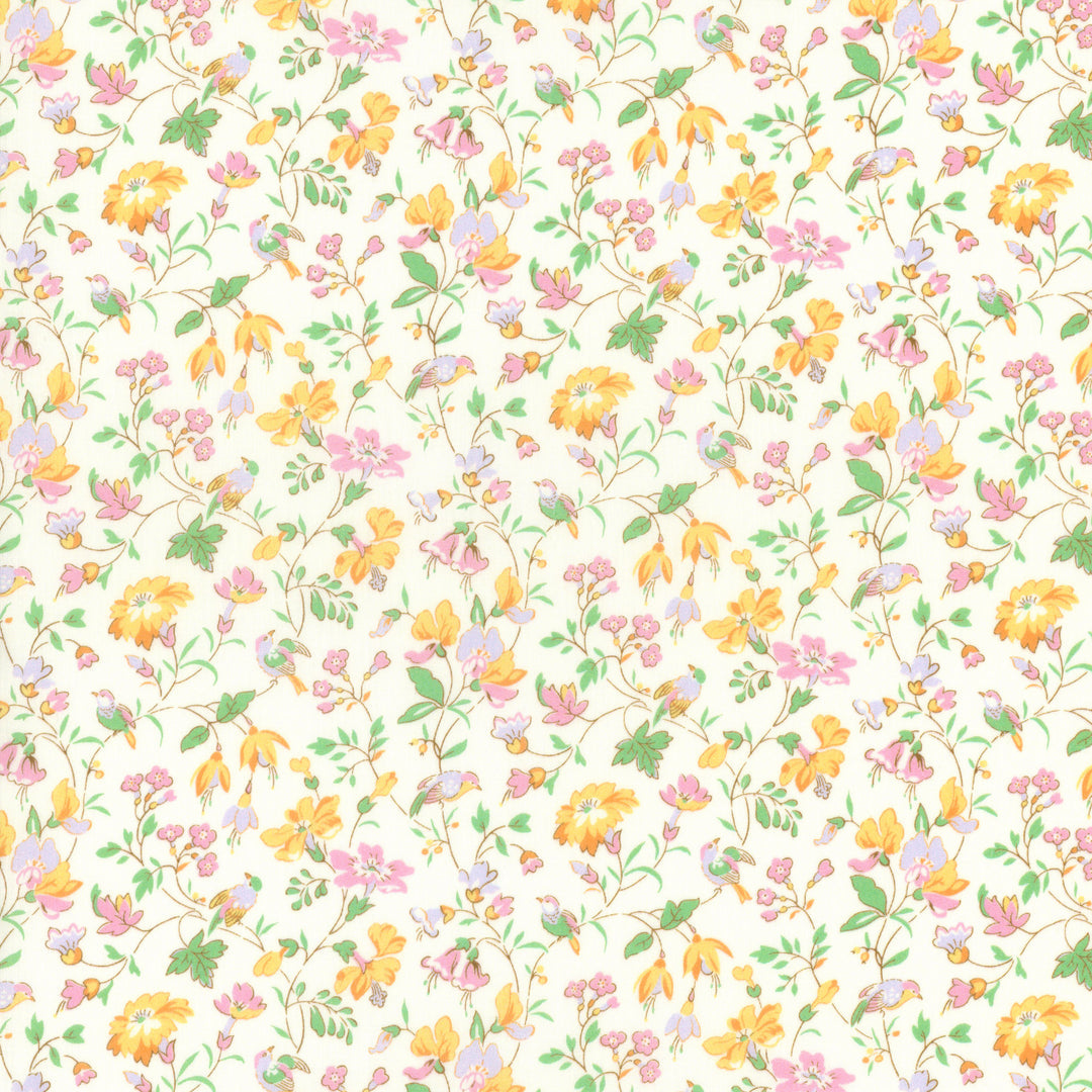 Iveta's Garden (B), 4 yards 19" REMNANT #1324