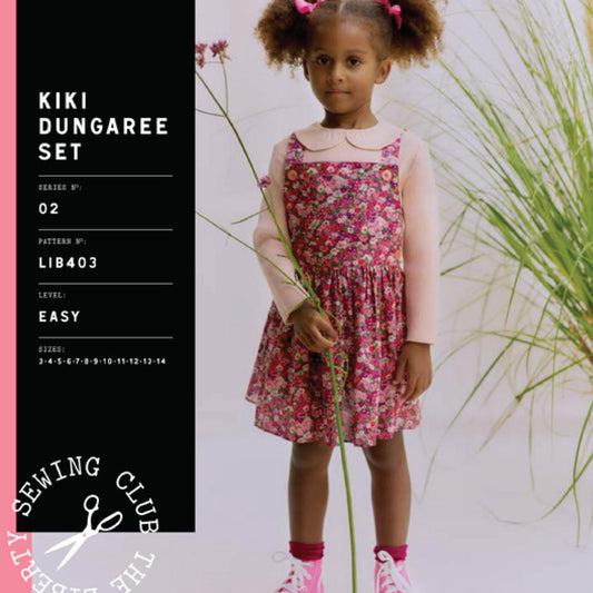 Kiki Dungaree Set Pattern